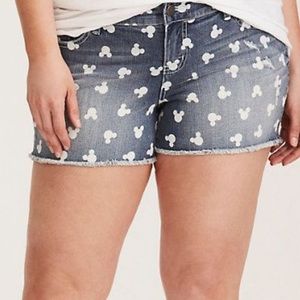 Torrid Mickey Mouse Shorts
